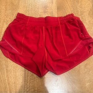 Lululemon Women's Red Shorts